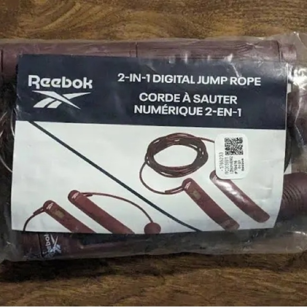 Reebok 2-1 Digital Smart Jump Rope - Picture 4 of 7